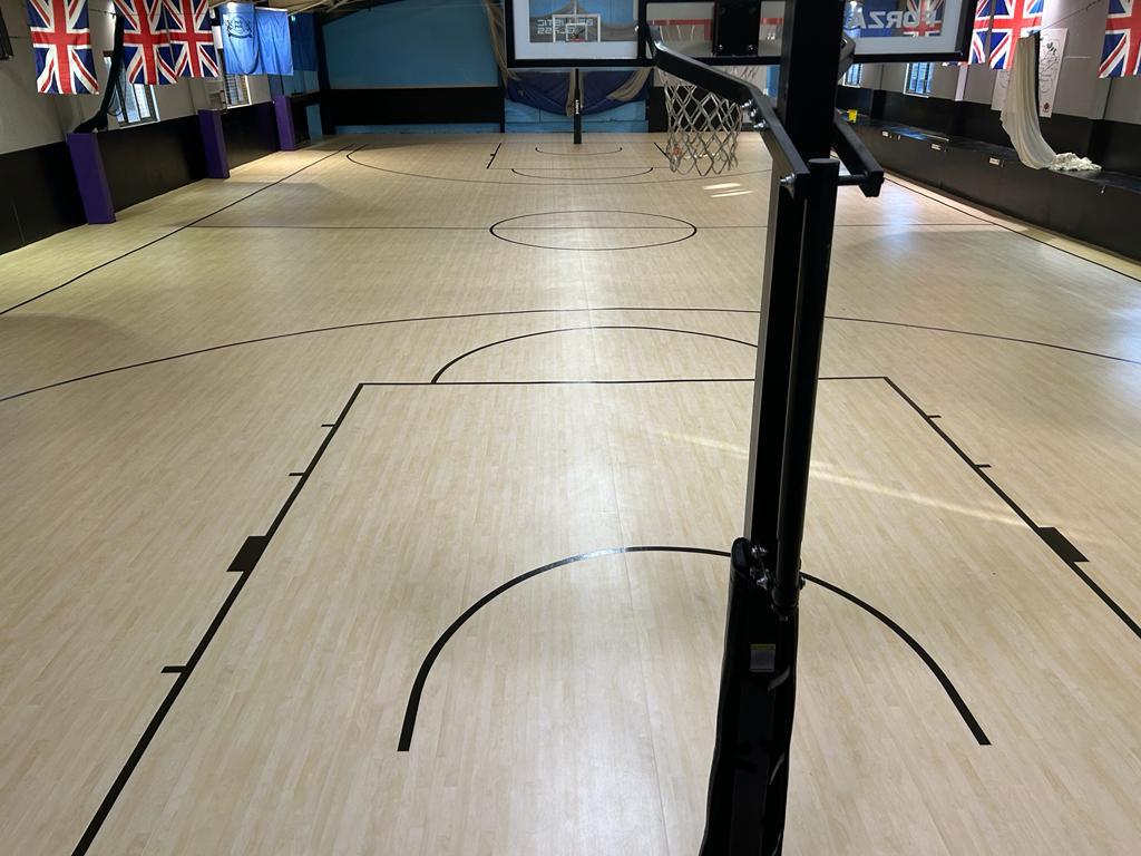 Buckswood School flooring installation 1