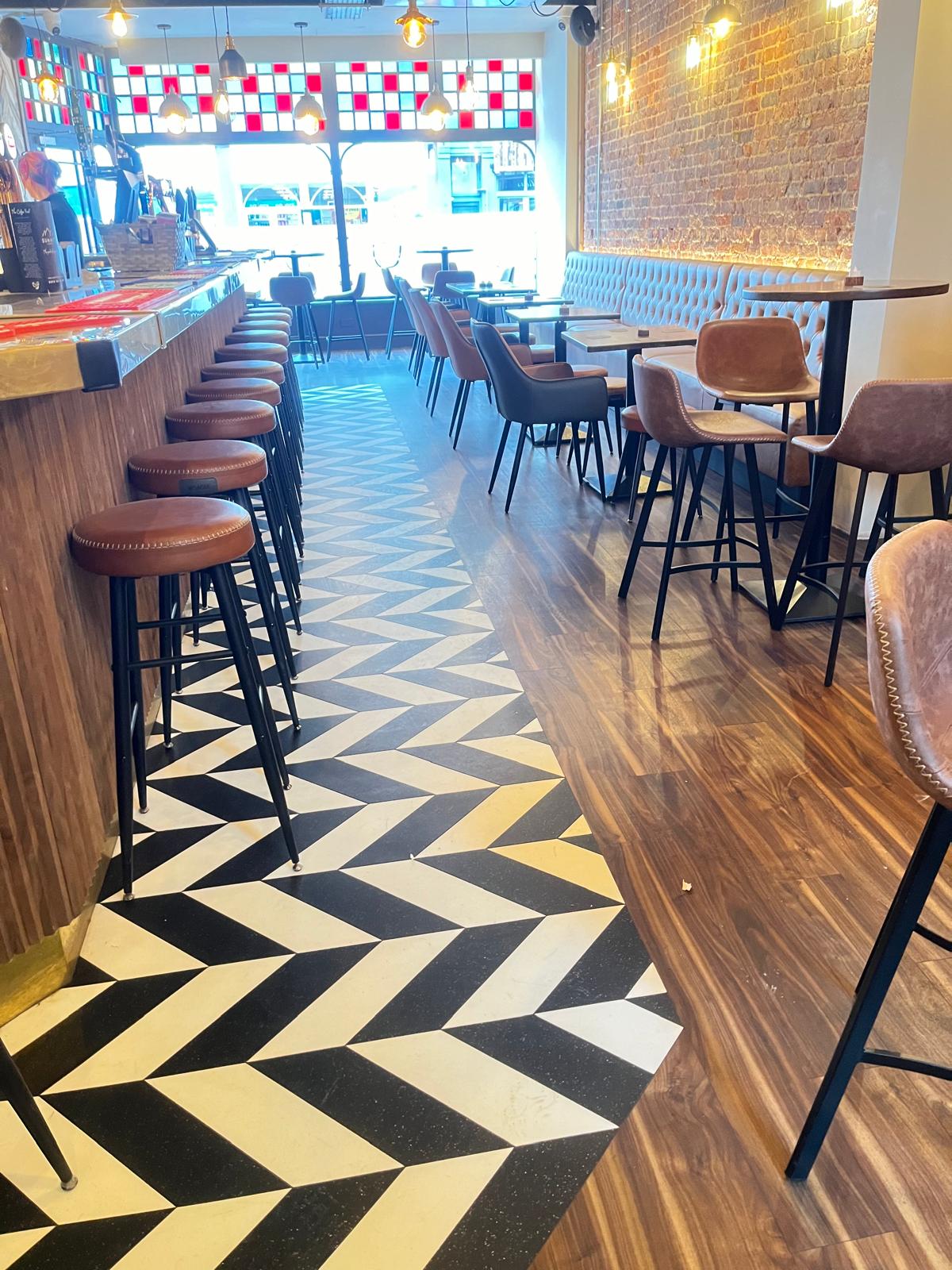 The Strand flooring installation 3